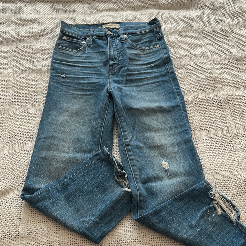 NWT Madewell classic straight leg jeans